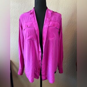Ralph Lauren Women's 100% Silk Shirt Size 4